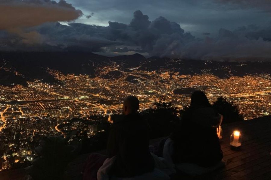 Medellín desde las nubes